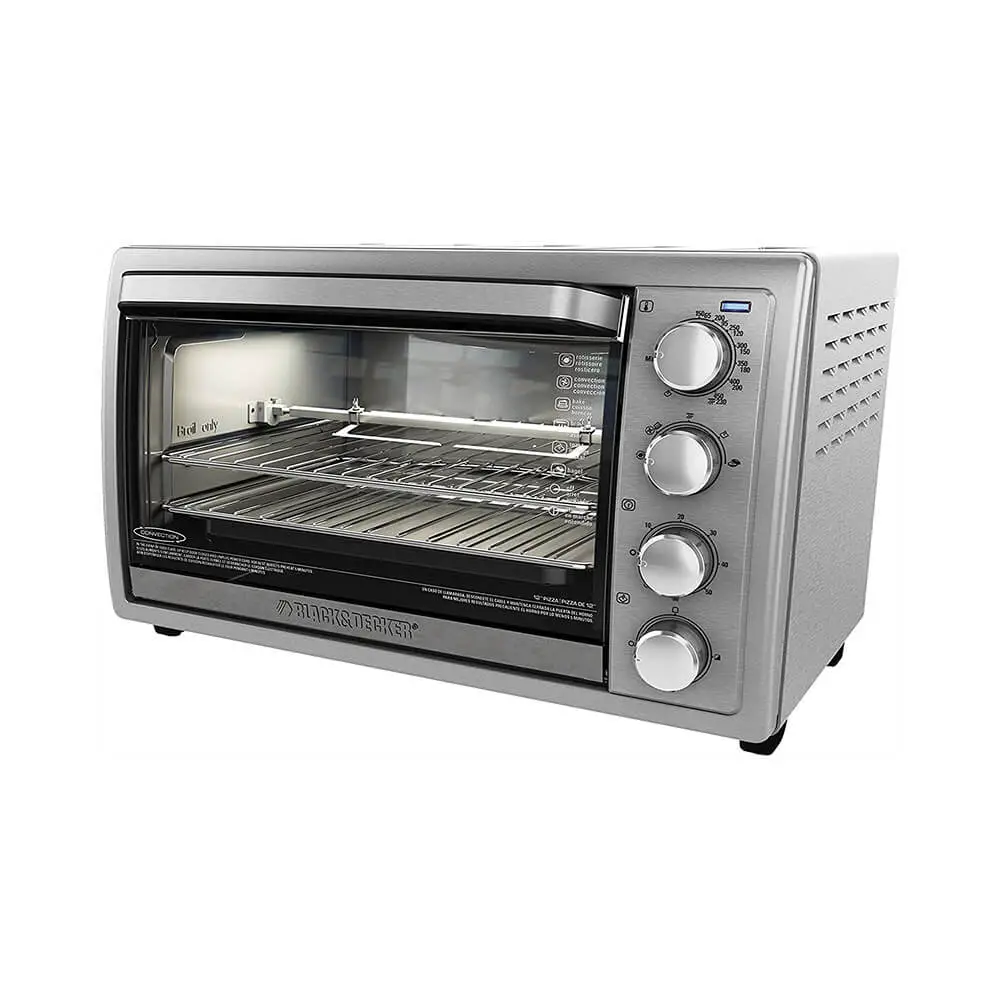 Black And Decker Air Fryer &  Toaster Oven Rotisserie