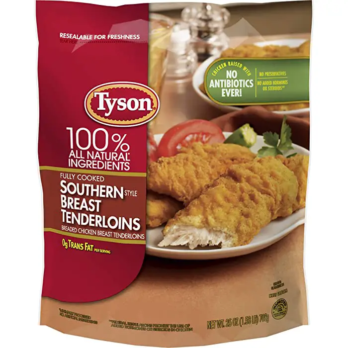 Tyson Frozen Chicken Patties Air Fryer - AirFryerProClub.com